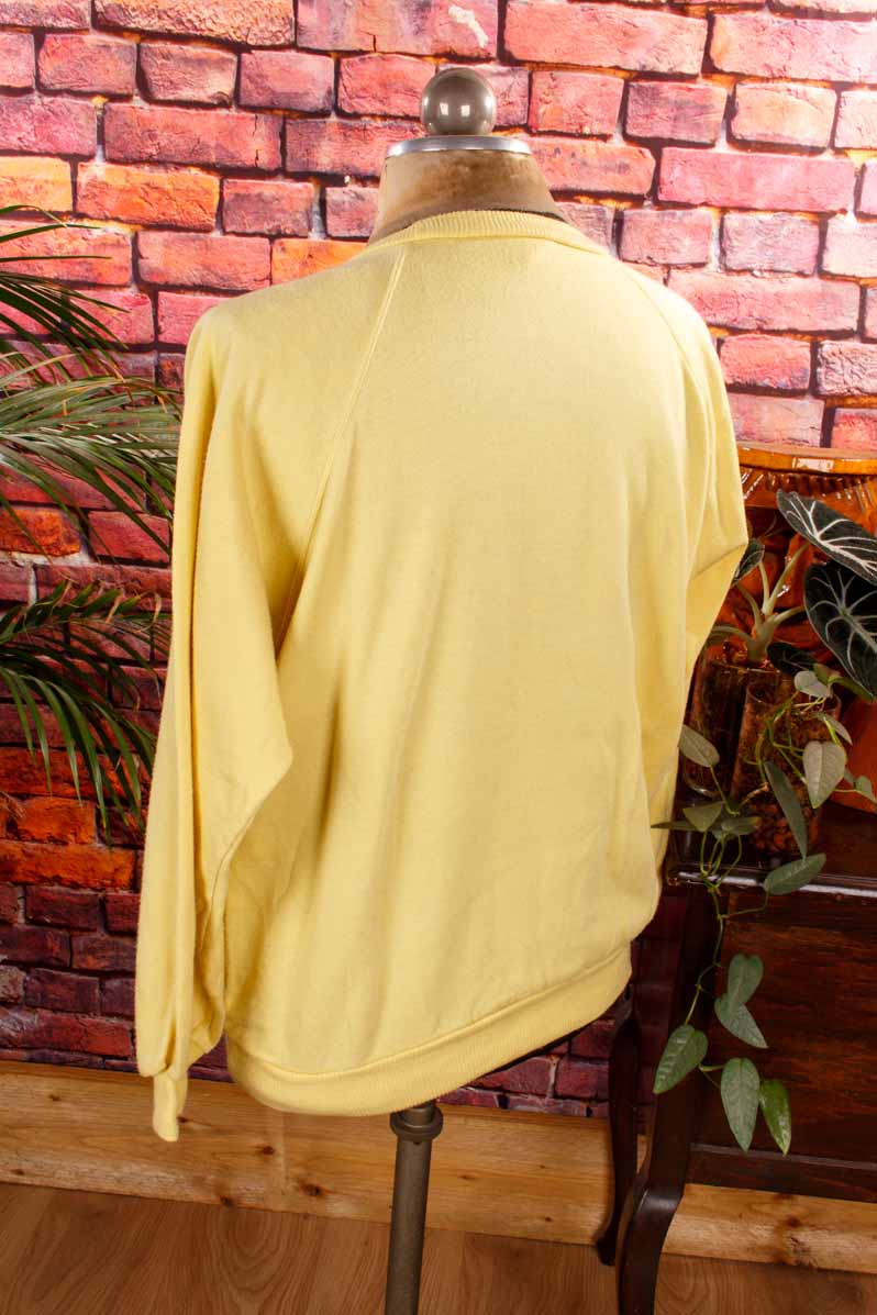 90s Puma Sweatshirt gelb