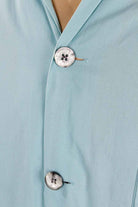 60s Nachthemd Shirt taubenblau