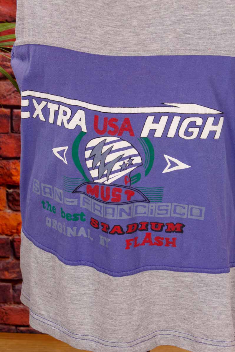 Vintage Ringershirt lila San Francisco