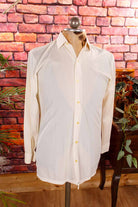 DDR Nylon Hemd beige