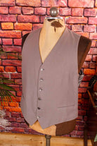 Vintage Weste grau Wolle