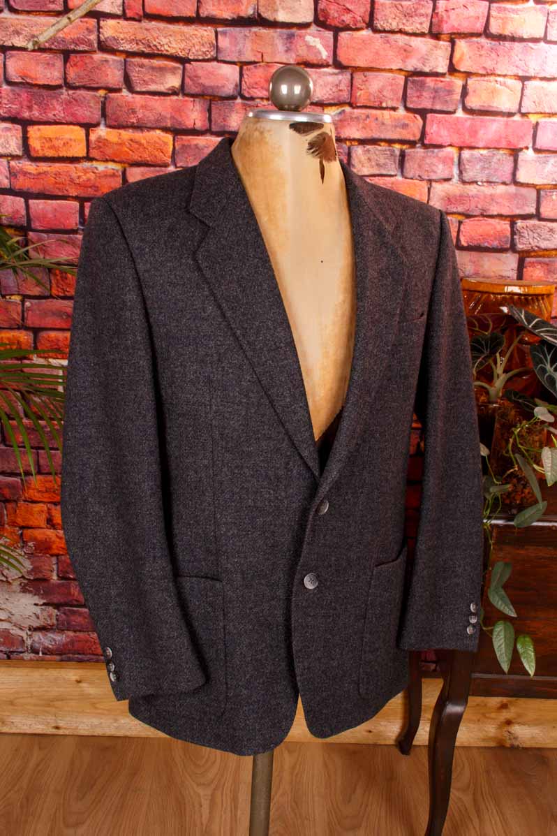 Tweed Sakko grau