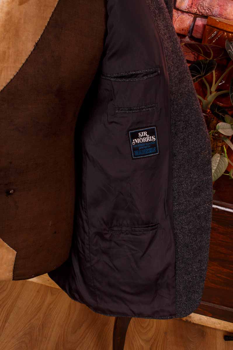 Tweed Sakko grau