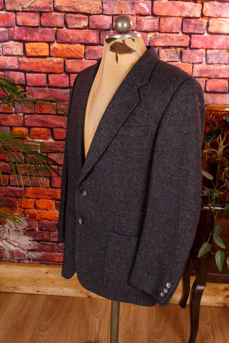 Tweed Sakko grau