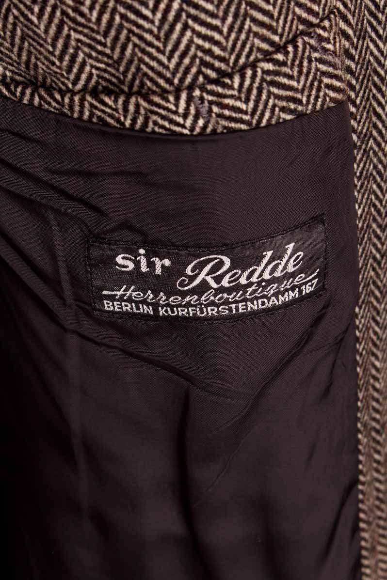 70s Tweed Sakko Fischgrät