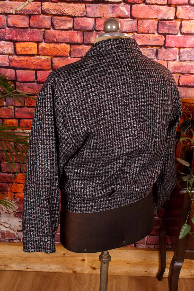 80s Wollmix Spencer Blouson