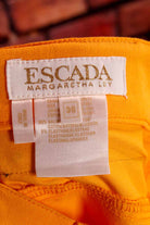 Vintage ESCADA Stretchjeans sonnengelb