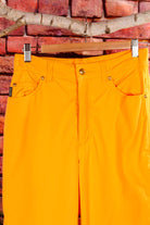 Vintage ESCADA Stretchjeans sonnengelb