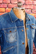 70s Wrangler Jeansjacke blau