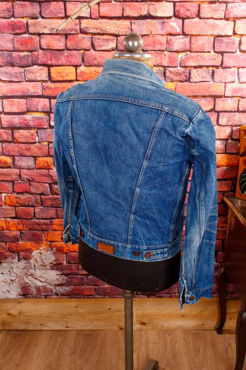 70s Wrangler Jeansjacke blau