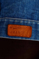 70s Wrangler Jeansjacke blau