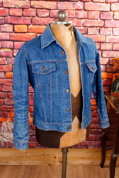 80s LEVIS Jeansjacke blau
