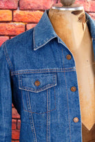 80s LEVIS Jeansjacke blau