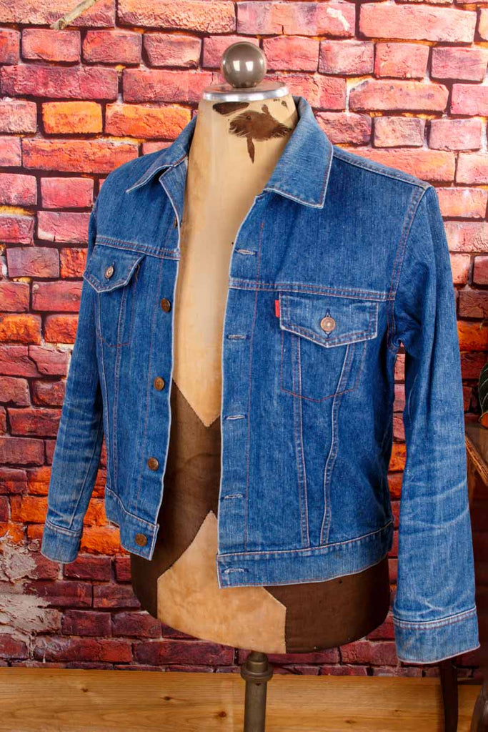 80s LEVIS Jeansjacke blau