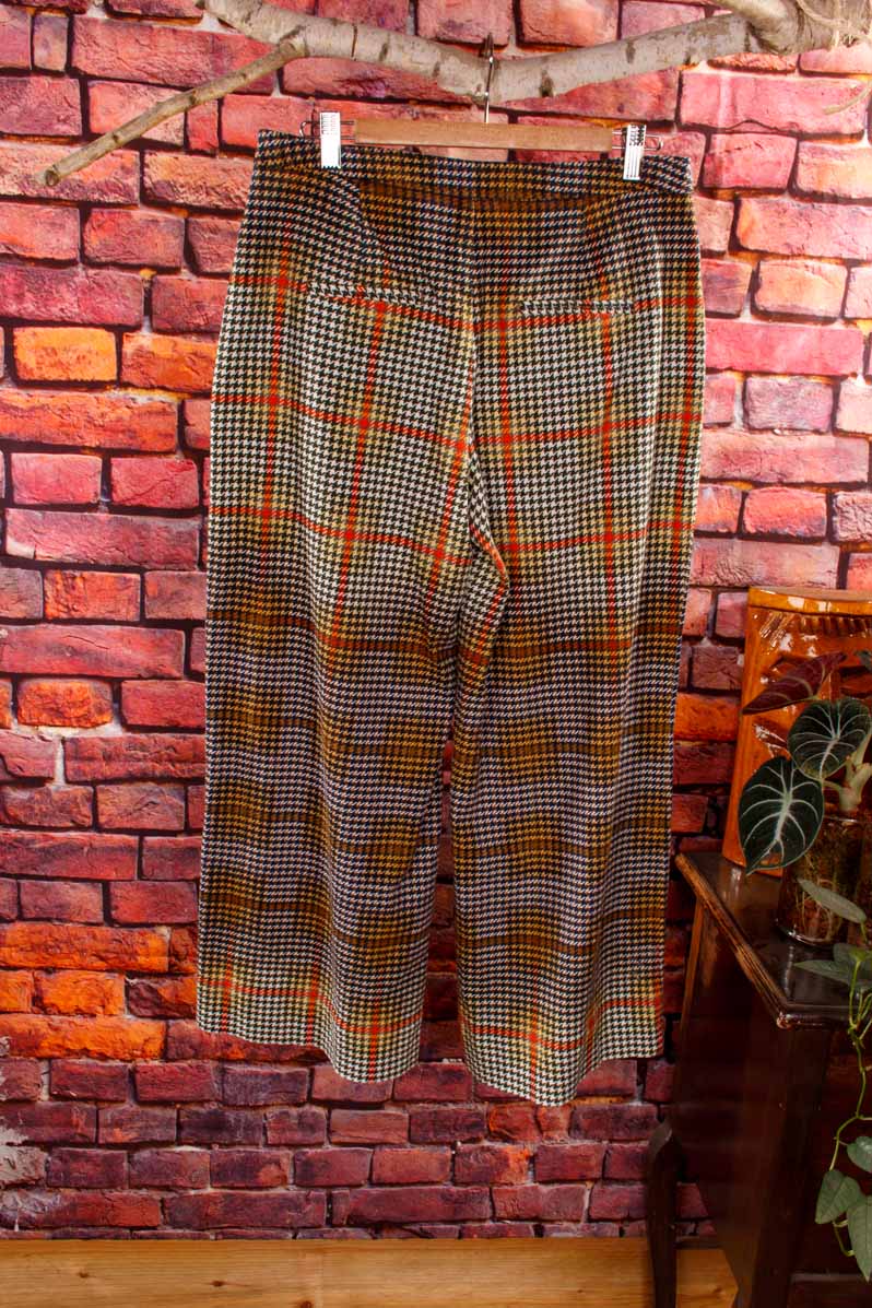 Benetton Palazzo Hose kariert