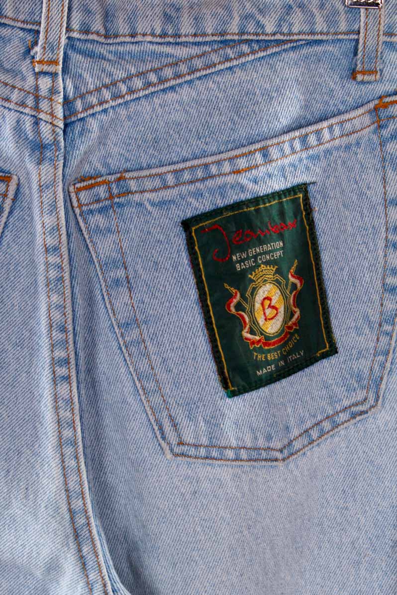 80s Jeans bemalt
