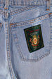 80s Jeans bemalt