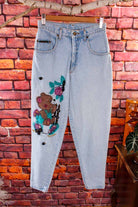 80s Jeans bemalt