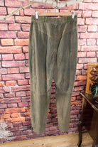 Ziegenvelours Lederhose Diana Antik