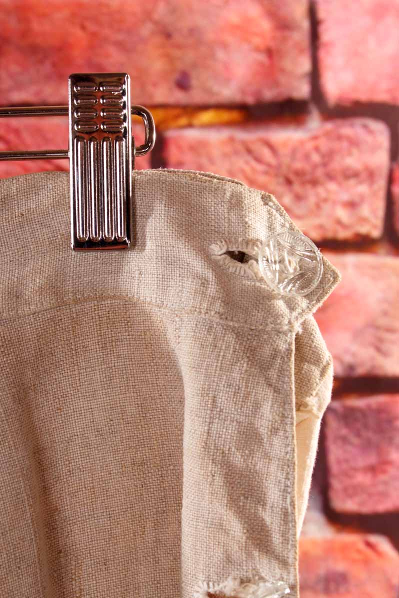 Leinen Shorts naturfarben