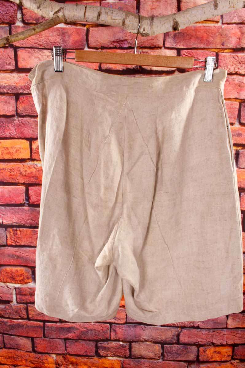 Leinen Shorts naturfarben
