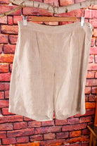 Leinen Shorts naturfarben