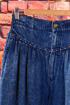 80s Jeans Haremshose Nieten