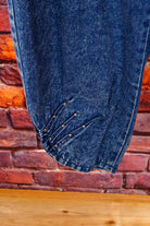 80s Jeans Haremshose Nieten