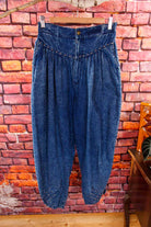 80s Jeans Haremshose Nieten