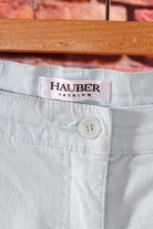 HAUBER Stretch Jeans türkis