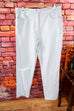 HAUBER Stretch Jeans türkis