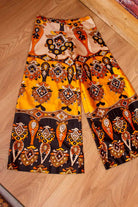 70s Palazzo Hose bunt