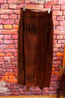 Vintage Lederhose rehbraun