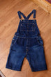 LEVIS Latzhose kurz blau