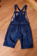 LEVIS Latzhose kurz blau