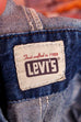 LEVIS Latzhose kurz blau