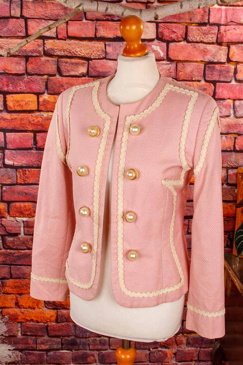 MOSCHINO Blazer rosa