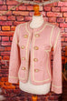MOSCHINO Blazer rosa