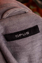 Opus Jersey Langblazer Halini grau