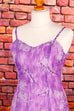 Abendkleid lila Glitzer