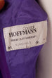 80s Abendkleid lila Taft Rüschen