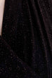 40er Jahre Kleid schwarz Tupfen