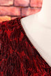 sexy Brokat Etuikleid rot