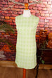 60s Shiftkleid neongrün