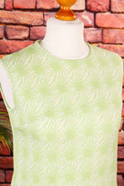 60s Shiftkleid neongrün