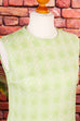 60s Shiftkleid neongrün