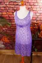 sexy Unterkleid lila Spitze