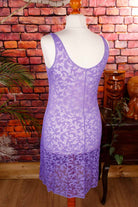 sexy Unterkleid lila Spitze