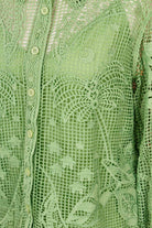 FARM Rio Green Guipire Shirt