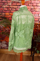 FARM Rio Green Guipire Shirt